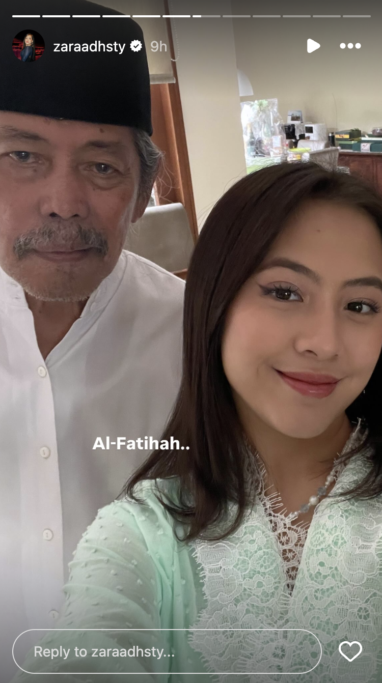 Zara Adhisty. (Instagram)